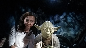 Eva Maria Samcová & Yoda