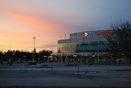 PNC Arena, sídlo Carolina Hurricanes, Raleigh, NC