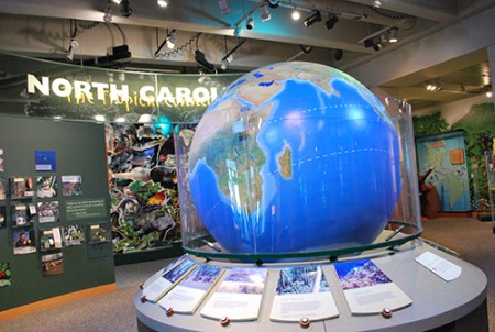 Tropická časť múzea, North Carolina