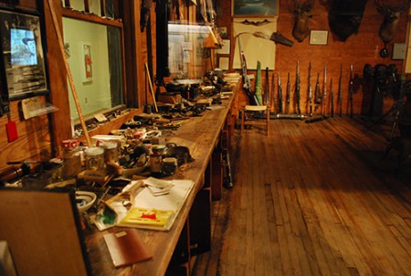 ukážka miestnosti z 19. stor., Museum of History, Raleigh, North Carolina