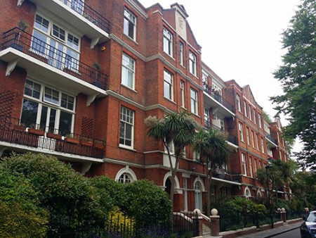 Typická anglická architektúra, Twickenham, London, UK