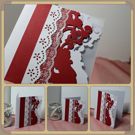 Pohľadnica Red & White